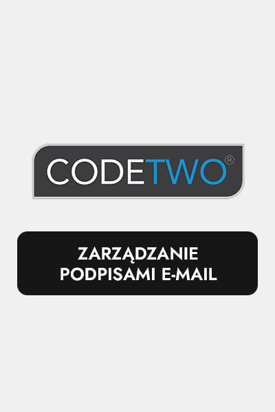 CodeTwo - zarządzanie podpisami e-mail